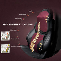 Pack of Universal Backcare & Backrest Breathable Pillow