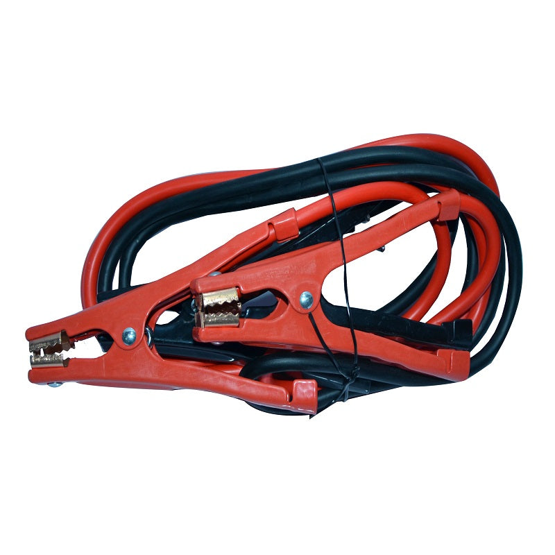 Booster Cables With Extra Heavy-Duty Clamps Emergency Line
